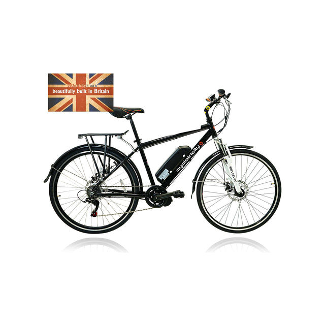 Cyclotricity Revolver Mid Drive Crossbar Electric Bike 250w - Adventure Tribe